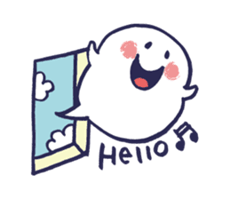 Full of kawaii ghosts sticker #5280396