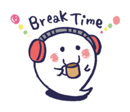 Full of kawaii ghosts sticker #5280403