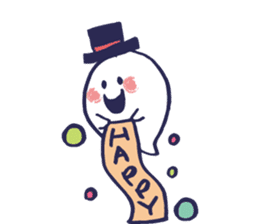Full of kawaii ghosts sticker #5280404
