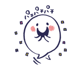 Full of kawaii ghosts sticker #5280414