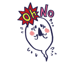 Full of kawaii ghosts sticker #5280417