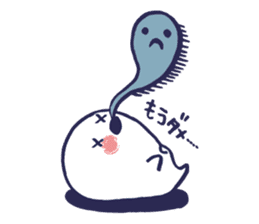 Full of kawaii ghosts sticker #5280418