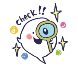Full of kawaii ghosts sticker #5280429