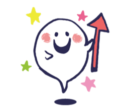 Full of kawaii ghosts sticker #5280430