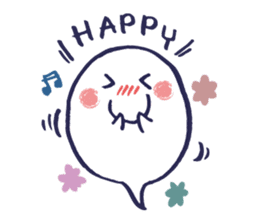 Full of kawaii ghosts sticker #5280431