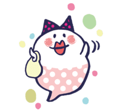 Full of kawaii ghosts sticker #5280432