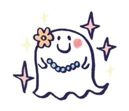 Full of kawaii ghosts sticker #5280435