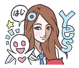 AsB - Gee (The Hand Doll Girl) sticker #5280676