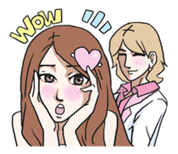 AsB - Gee (The Hand Doll Girl) sticker #5280713