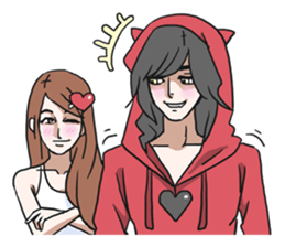 AsB - Gee (The Hand Doll Girl) sticker #5280714