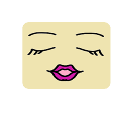 eye representation sticker #5280905