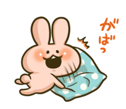 The rabbit want Notice. sticker #5281085