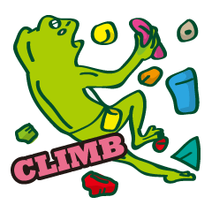 Bouldering Frog