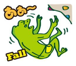 Bouldering Frog sticker #5281160