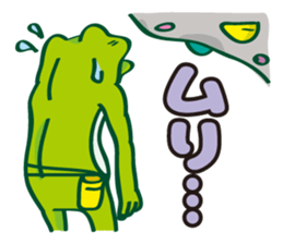 Bouldering Frog sticker #5281161