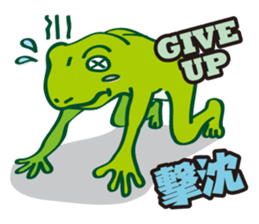 Bouldering Frog sticker #5281172
