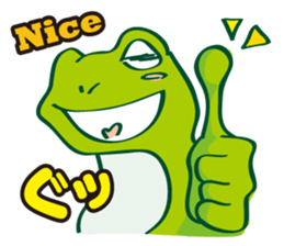 Bouldering Frog sticker #5281180