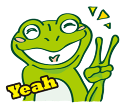 Bouldering Frog sticker #5281183