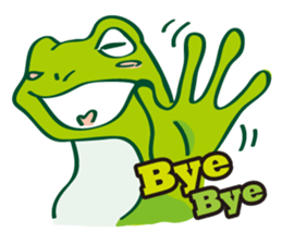 Bouldering Frog sticker #5281195