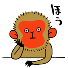 WOW!  Three Monkeys! sticker #5281636