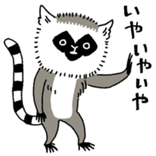 WOW!  Three Monkeys! sticker #5281638