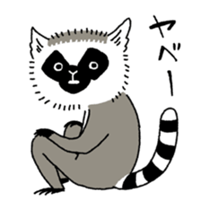 WOW!  Three Monkeys! sticker #5281640