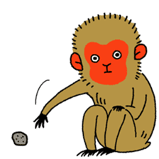 WOW! Three Monkeys! sticker #5281644