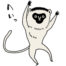 WOW! Three Monkeys! sticker #5281645