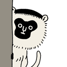 WOW! Three Monkeys! sticker #5281648