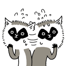 WOW!  Three Monkeys! sticker #5281650