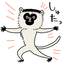 WOW!  Three Monkeys! sticker #5281651