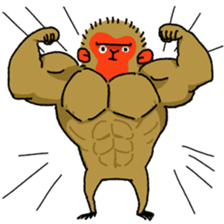 WOW!  Three Monkeys! sticker #5281654