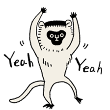 WOW! Three Monkeys! sticker #5281657