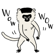 WOW! Three Monkeys! sticker #5281658