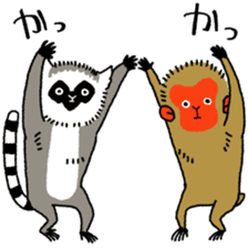 WOW! Three Monkeys! sticker #5281662