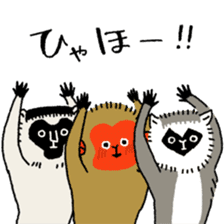 WOW! Three Monkeys! sticker #5281667