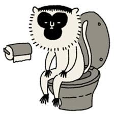 WOW! Three Monkeys! sticker #5281669