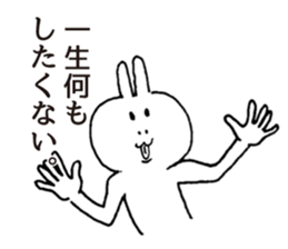 rabbit OSSAN sticker #5282020
