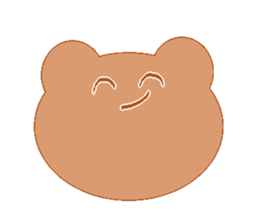 Face bear :) sticker #5282358