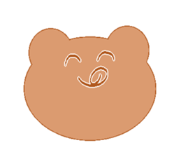Face bear :) sticker #5282362