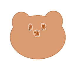 Face bear :) sticker #5282368