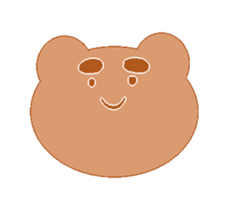 Face bear :) sticker #5282389