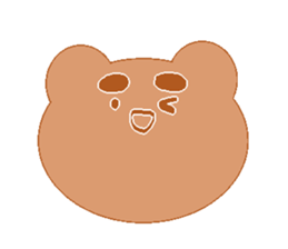 Face bear :) sticker #5282390