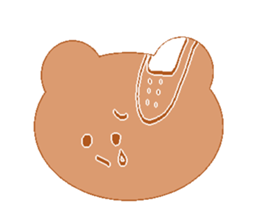 Face bear :) sticker #5282391