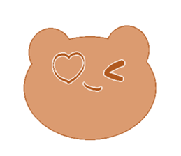 Face bear :) sticker #5282395