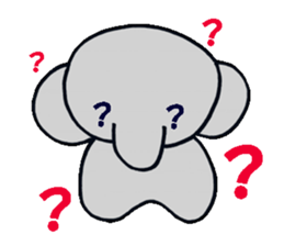 Everyday life of the elephant (pao) sticker #5282444