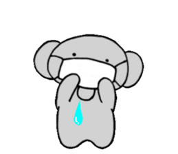 Everyday life of the elephant (pao) sticker #5282447