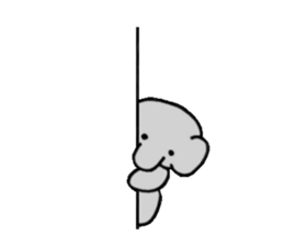 Everyday life of the elephant (pao) sticker #5282452