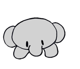 Everyday life of the elephant (pao) sticker #5282457