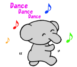 Everyday life of the elephant (pao) sticker #5282460